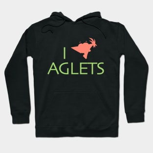 I Love Aglets Hoodie
